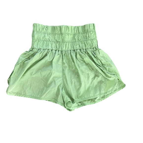 Free People Shorts Women’s Green Fp Movement Size Medium - Picture 1 of 3
